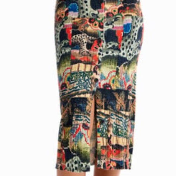 Desigual M. Christian Lacroix tapestry midi dress - Picture 4 of 4